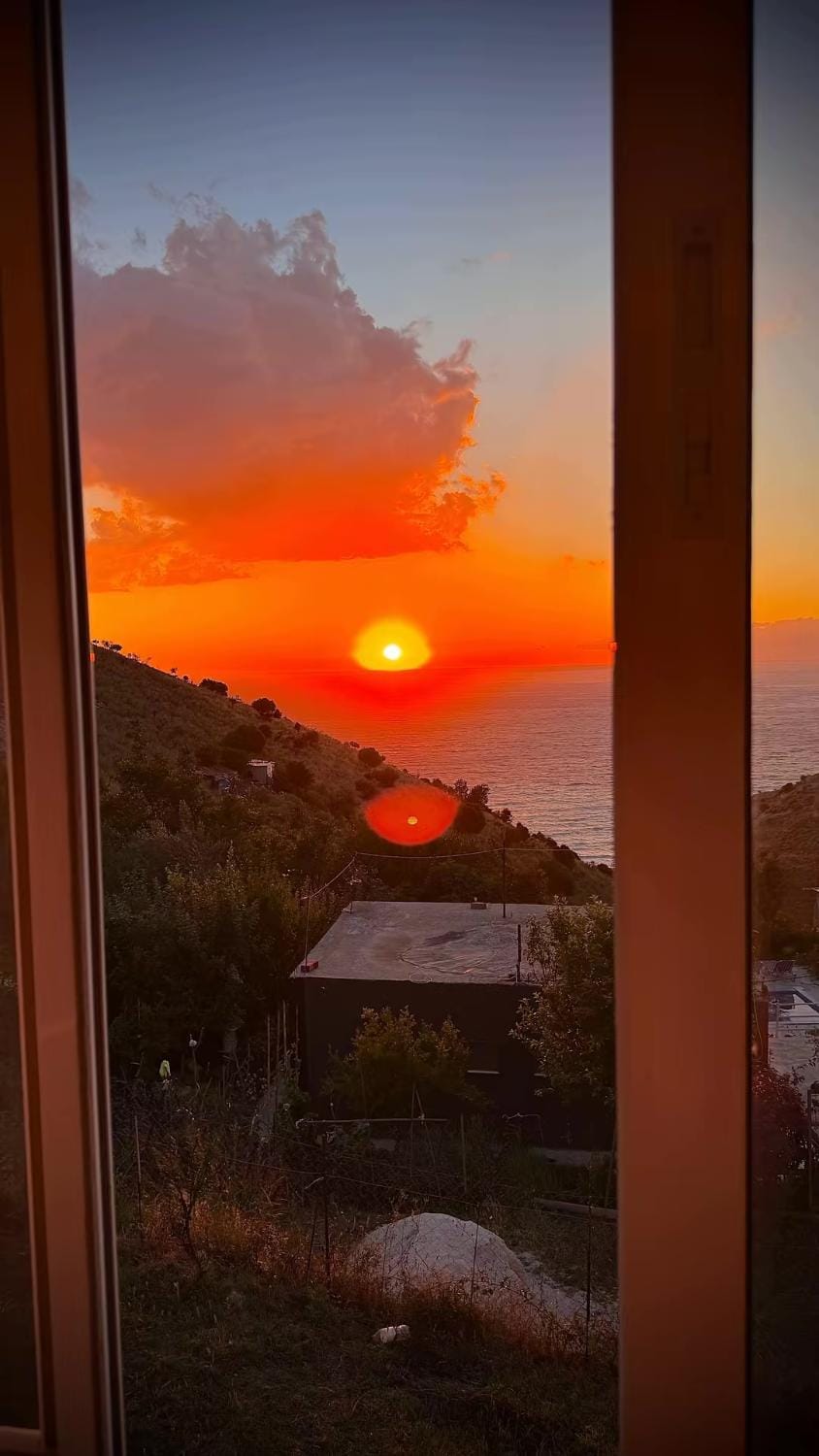 Sea view, Sunrise, Sunset