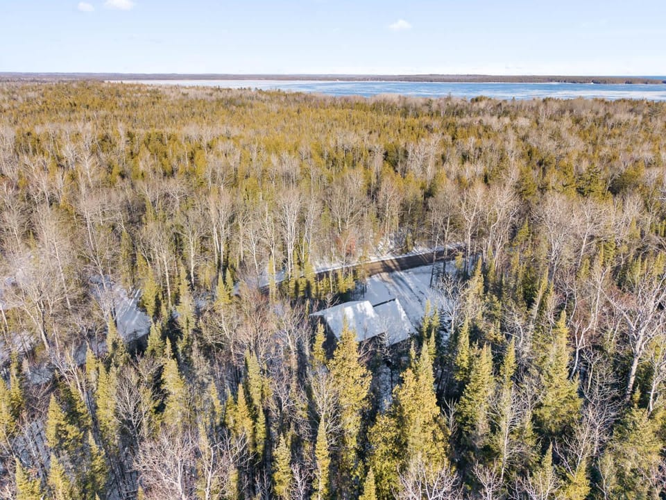 Secluded Dog-Friendly Retreat in Baileys Harbor House in Door County