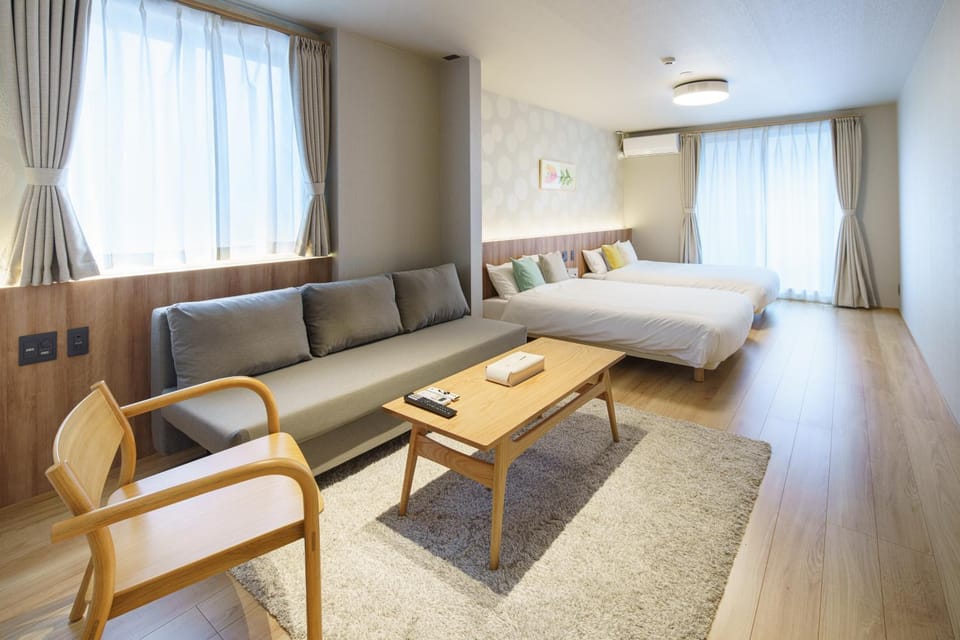 Living room, Bedroom