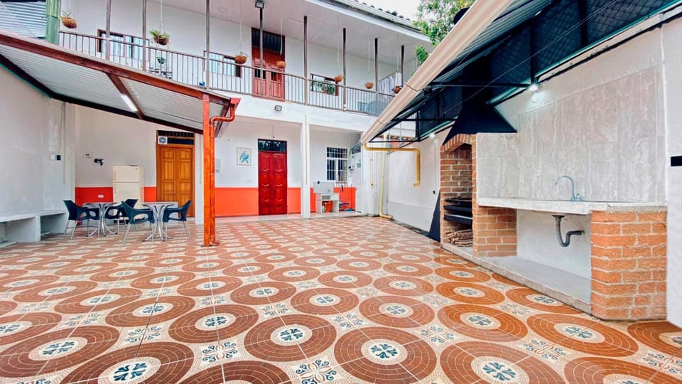 Property building, Patio