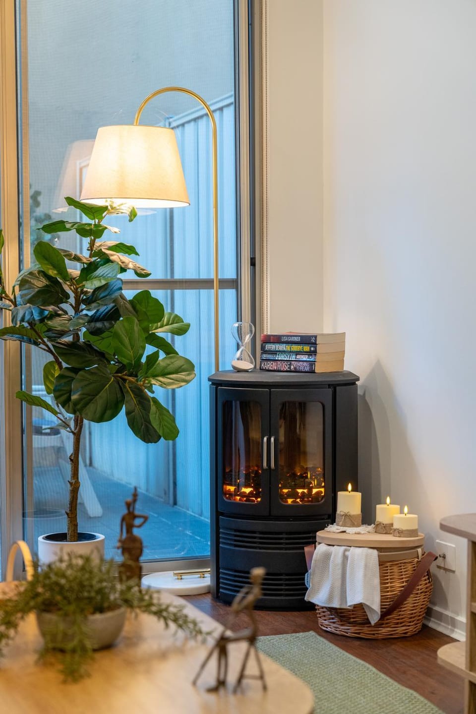 fireplace