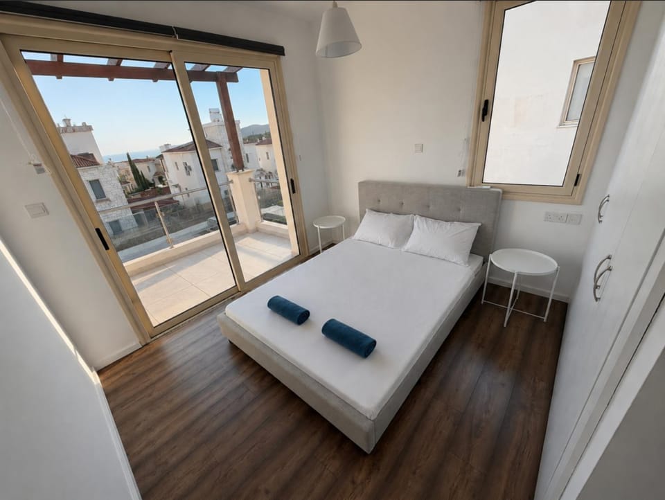 Seaview Villa with Pool and Rooftop House in Tala