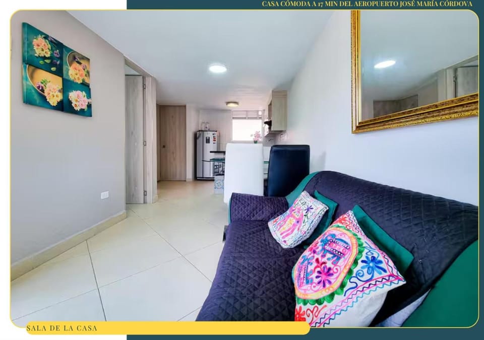 Casa Cómoda a 17 min del Aeropuerto José María Córdova Apartment in Antioquia