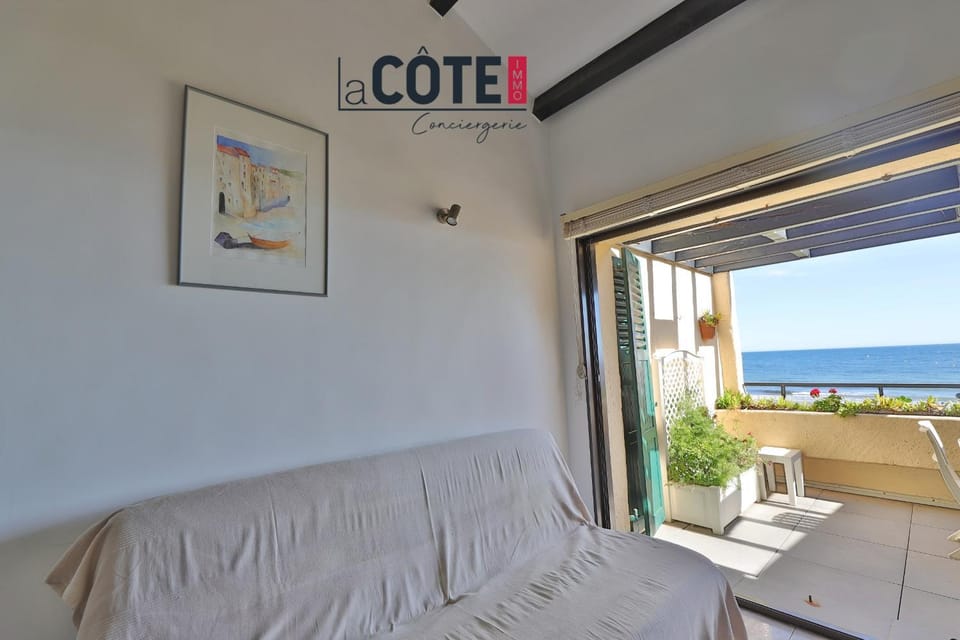 Le Rêve Bleu - Vue mer - centre-ville Apartment in Sausset-les-Pins