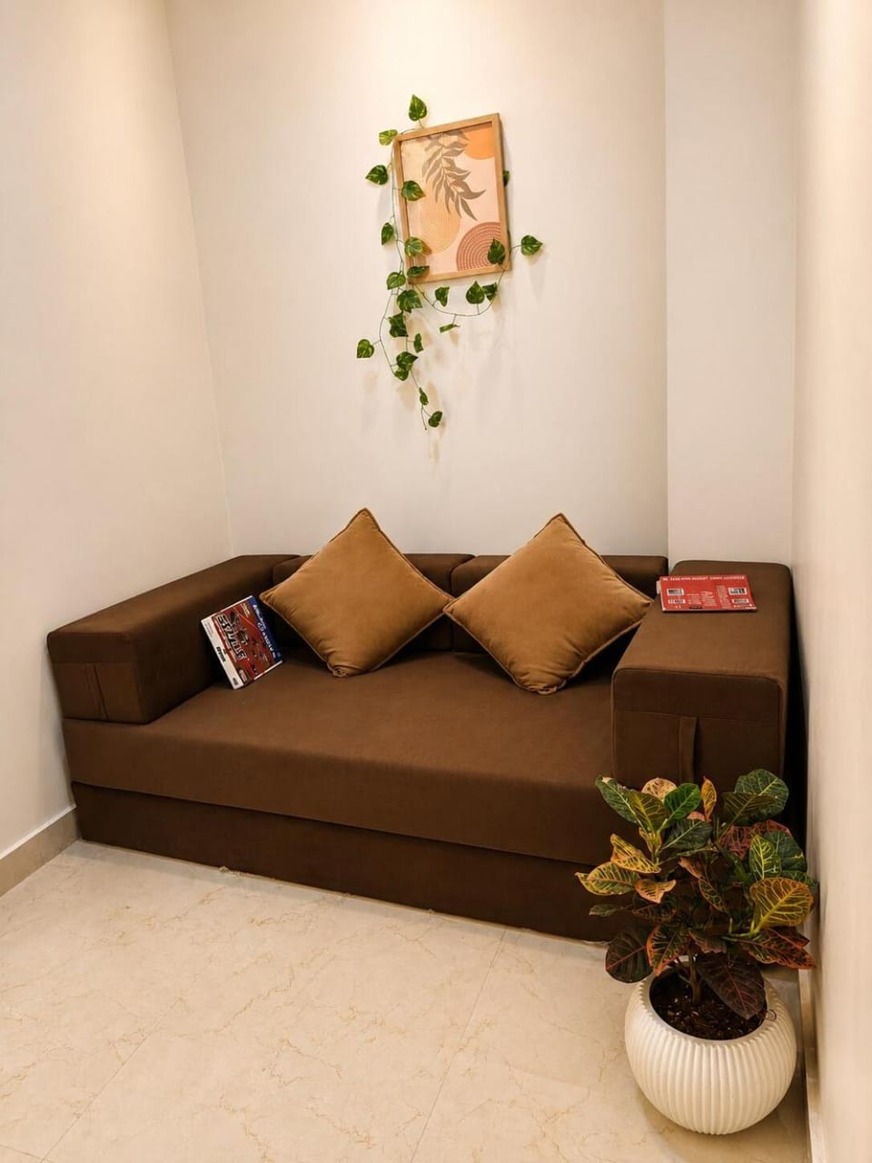 Boho & Beige Retreat 2BHK Apartment in Varanasi