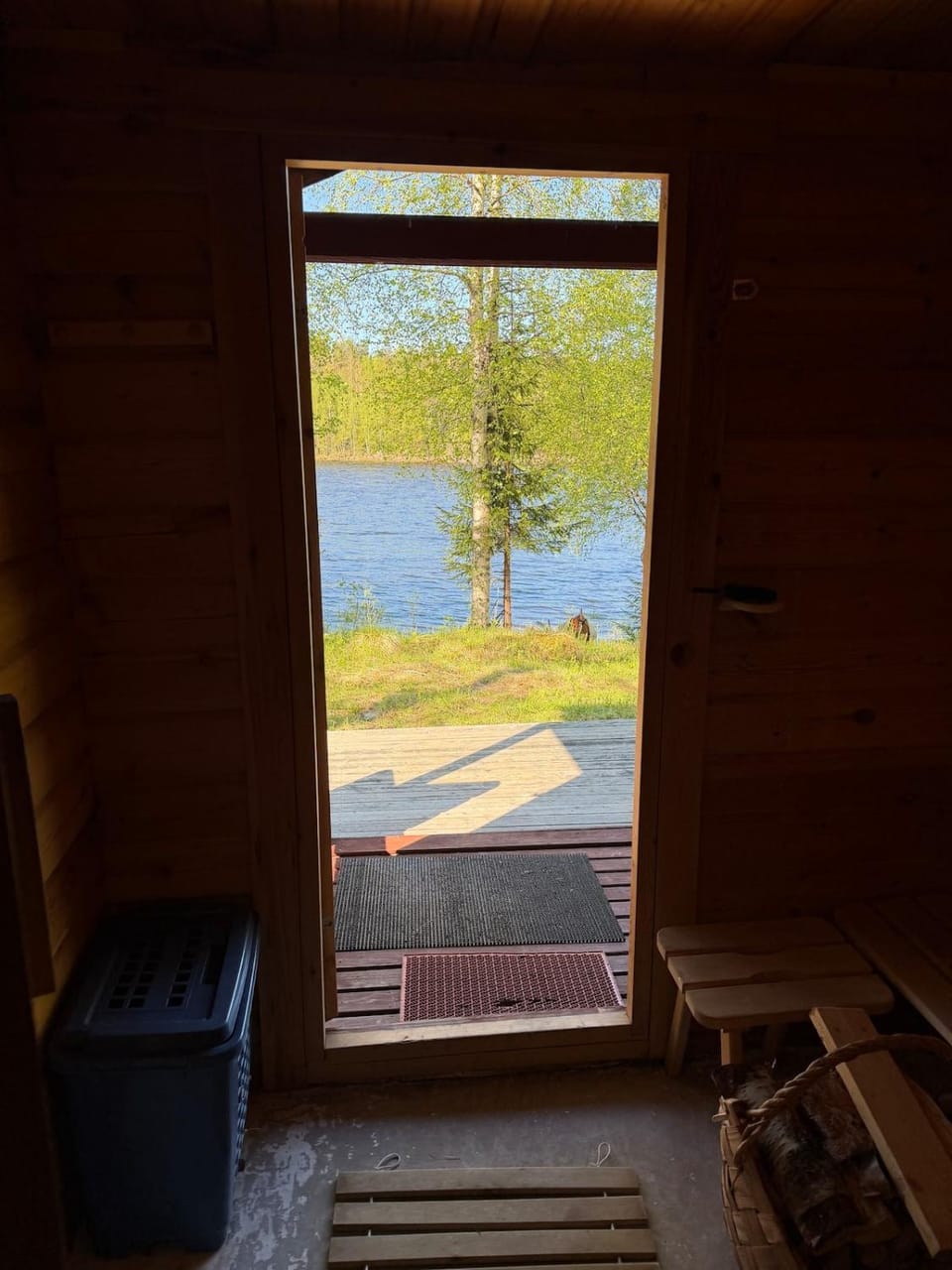 Sauna, River view