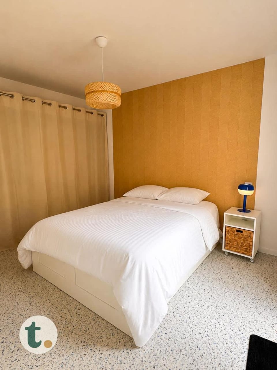Bed, Photo of the whole room, Bedroom, wardrobe