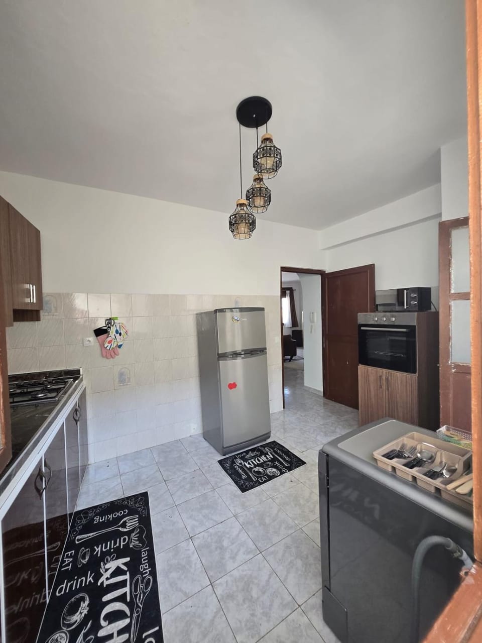 Kitchen or kitchenette, stove, stove, kitchen