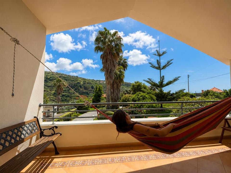 Patio, Spring, Day, Natural landscape, View (from property/room), Balcony/Terrace, Seating area, Mountain view, sunbed