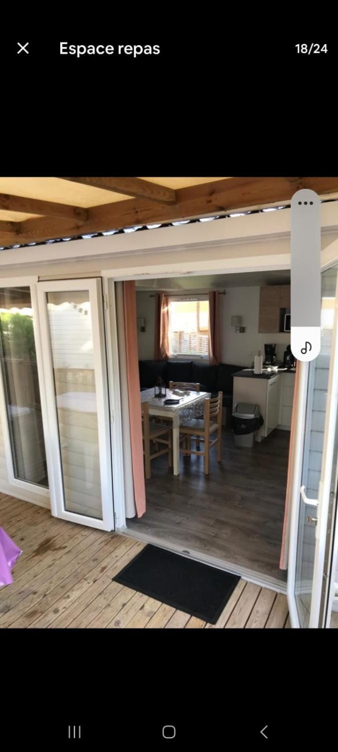 Mobilhome 3ch Camping Mar'estang House in Canet-en-Roussillon