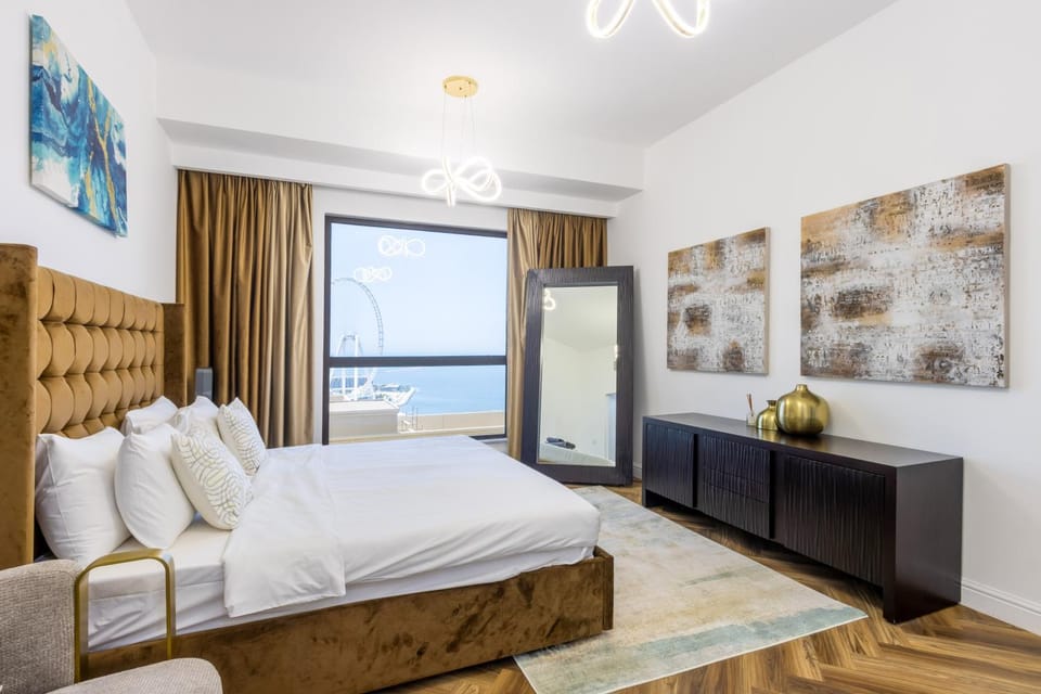 Bedroom, Sea view