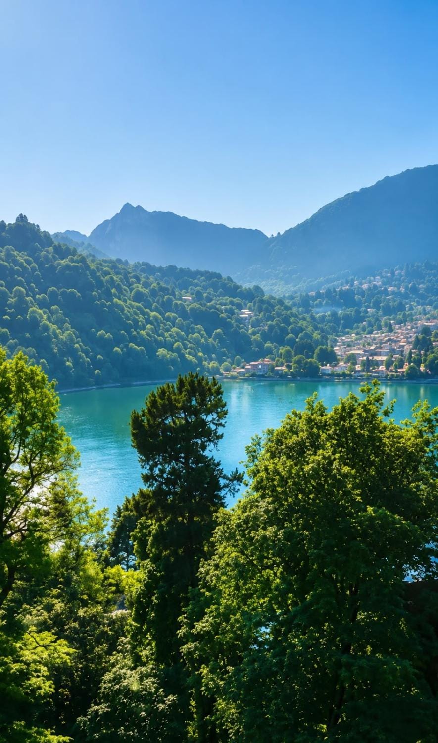 Lake view, Mountain view