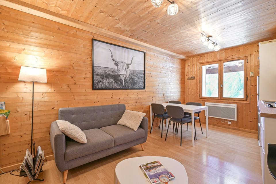 Appart T3 cosy cœur La Giettaz Apartment in La Clusaz