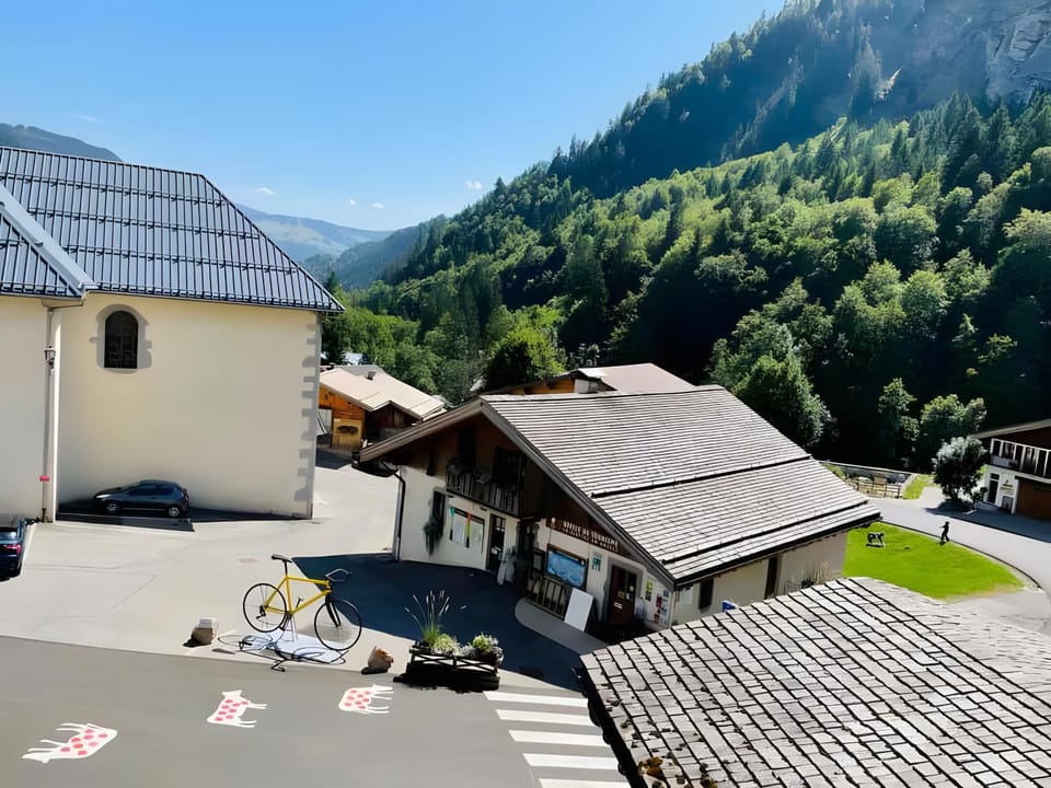 Appart T3 cosy cœur La Giettaz Apartment in La Clusaz