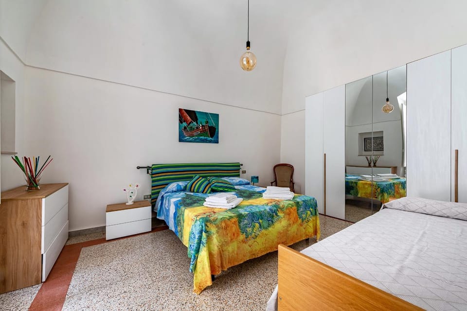 Bed, Photo of the whole room, Bedroom, towels, wardrobe