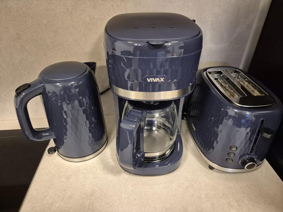 Coffee/tea facilities, Kitchen or kitchenette, toaster