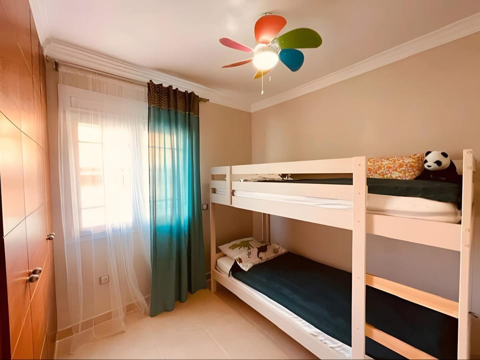 Property building, Living room, Bedroom