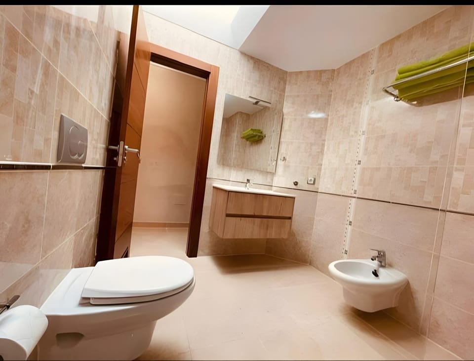 Bathroom, Living room