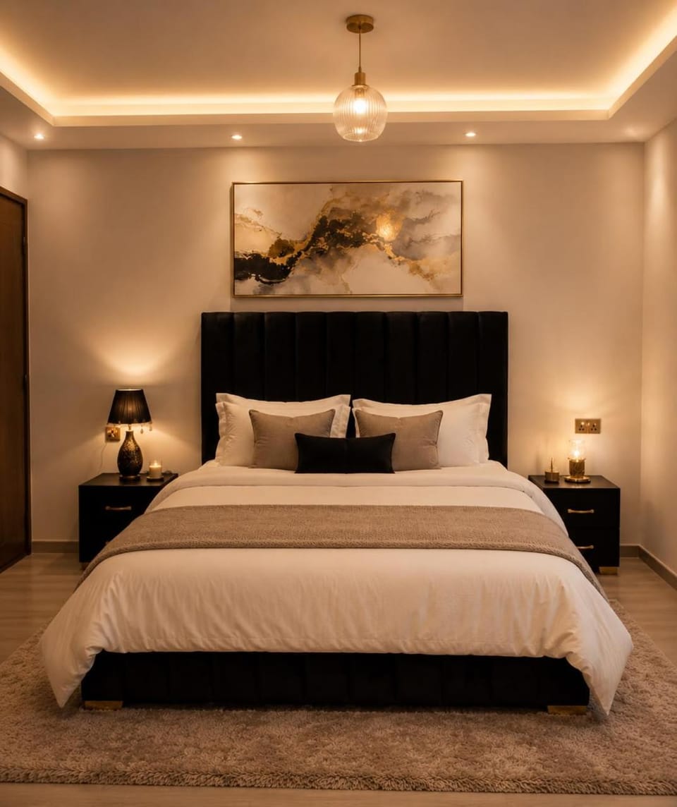 Bed, Photo of the whole room, Bedroom