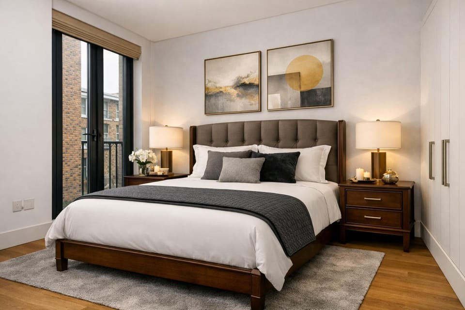 Bed, Photo of the whole room, Bedroom