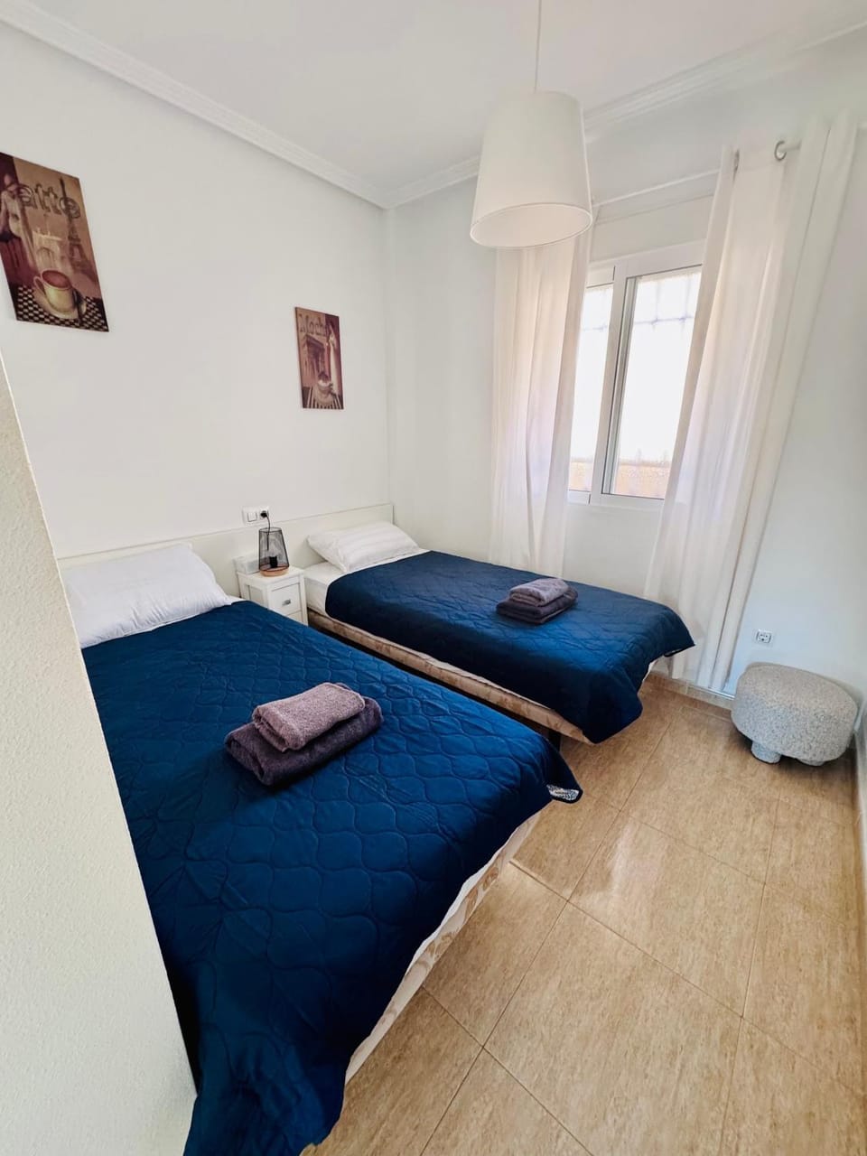 Property building, Living room, Bedroom