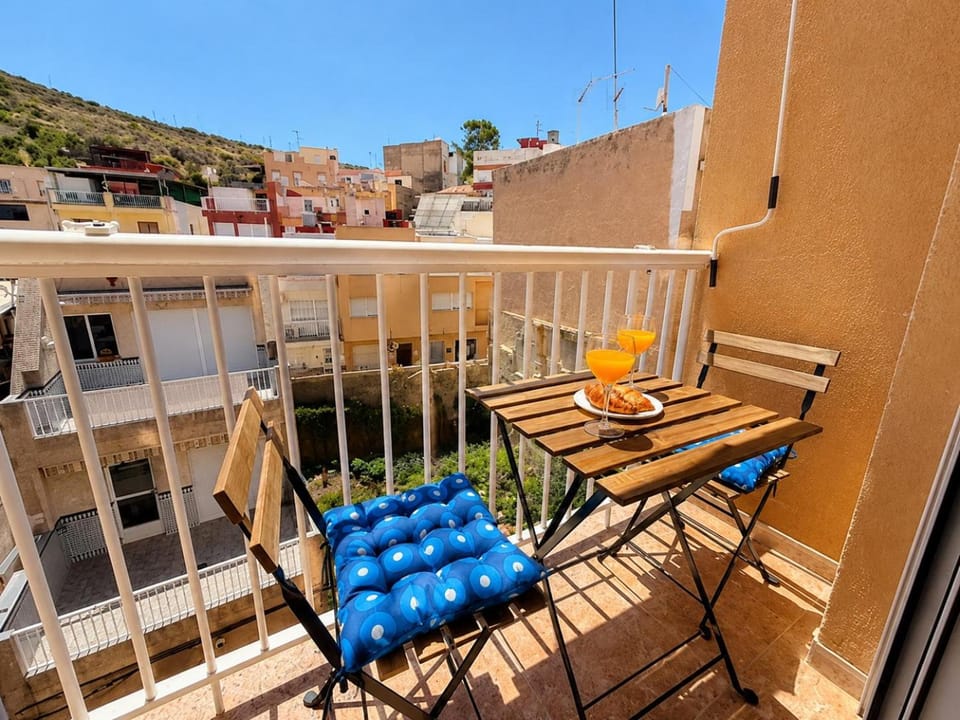 View (from property/room), Balcony/Terrace, Mountain view