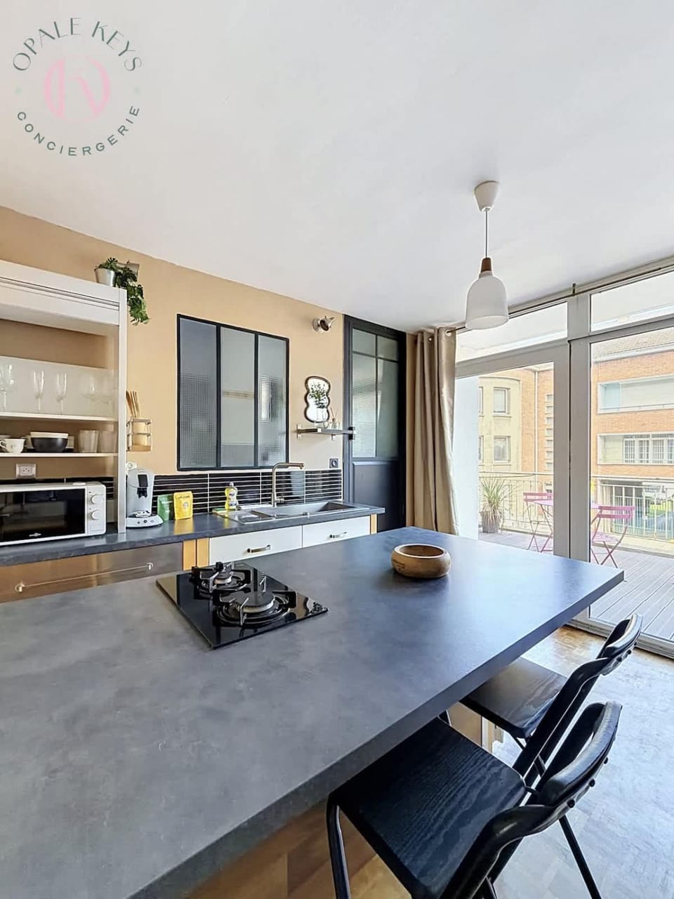 Le Studio Lumiere - Terrasse Apartment in Dunkirk