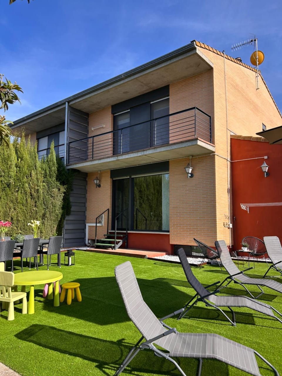 Garden, Garden view, sunbed