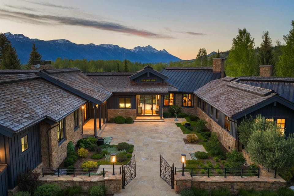Abode at Teton Crest views luxury estate House in Wyoming