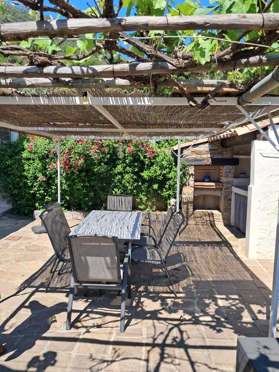 Patio, BBQ facilities, Seating area, Dining area