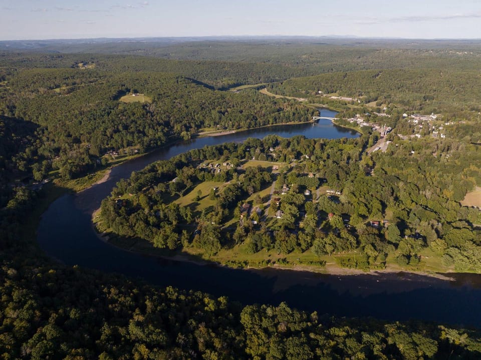 Riverbend - Delaware River Access & Tranquility House in Narrowsburg