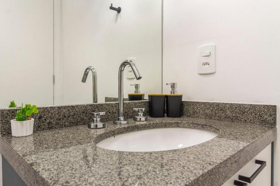811-Level Apto Aconhegante prox Metrô Brooklin Apartment in Sao Paulo City
