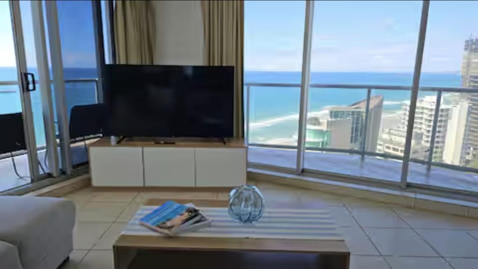 TV and multimedia, View (from property/room), Balcony/Terrace, Living room, Seating area, Sea view