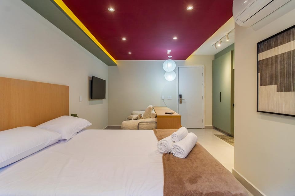ROOFTOP COM PISCINA - AC ao lado do metrô SANTA CECILIA Apartment in Sao Paulo City
