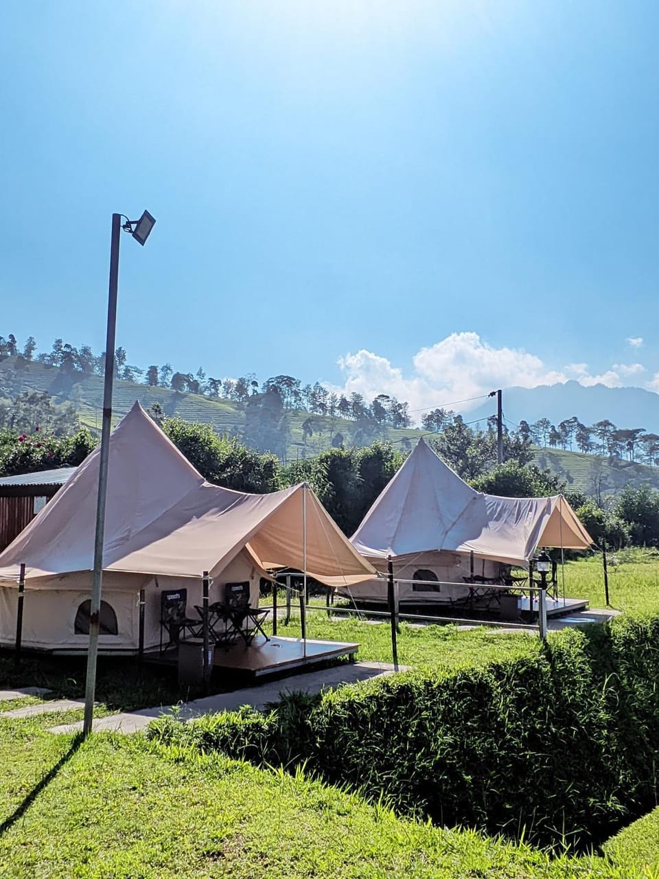Telaga Menjer Glamping 2 Luxury tent in Indonesia