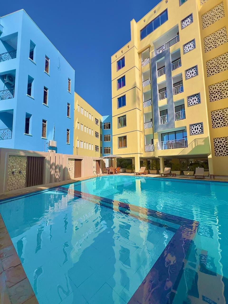Pool view, Swimming pool