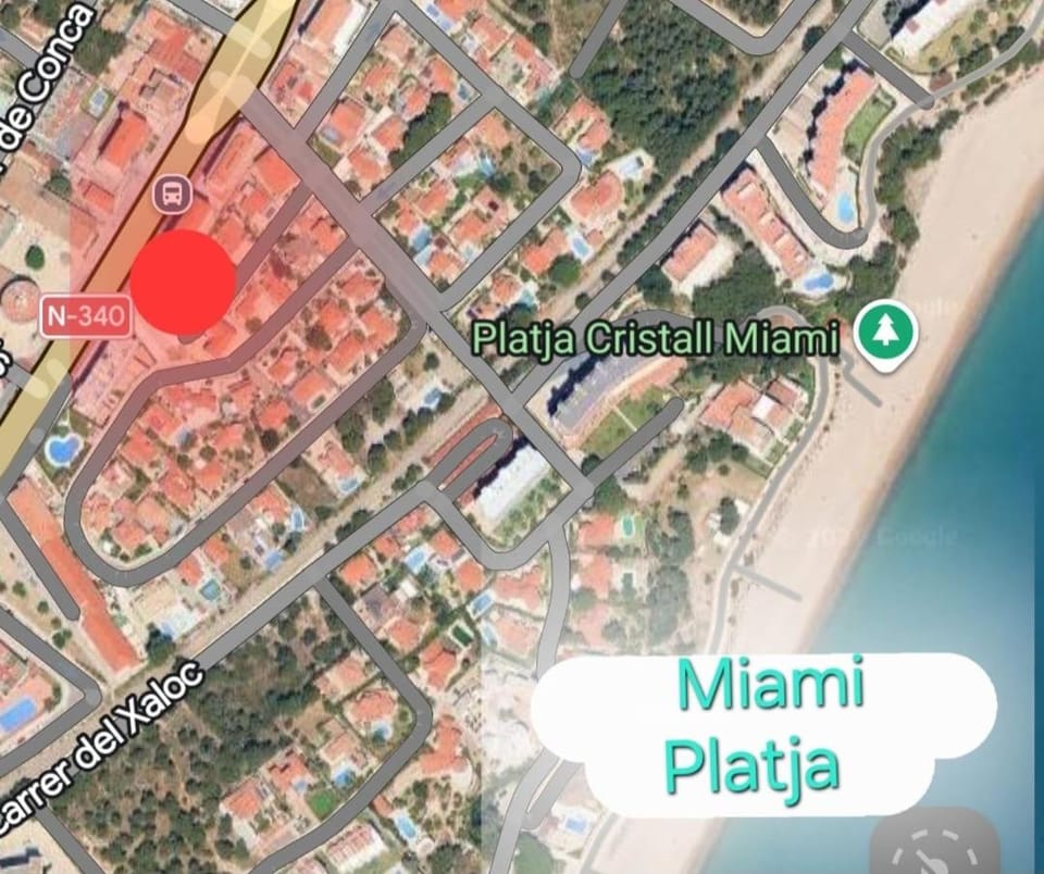 Appartement familial Miami Platja plein centre 400m plage Apartment in Miami Platja