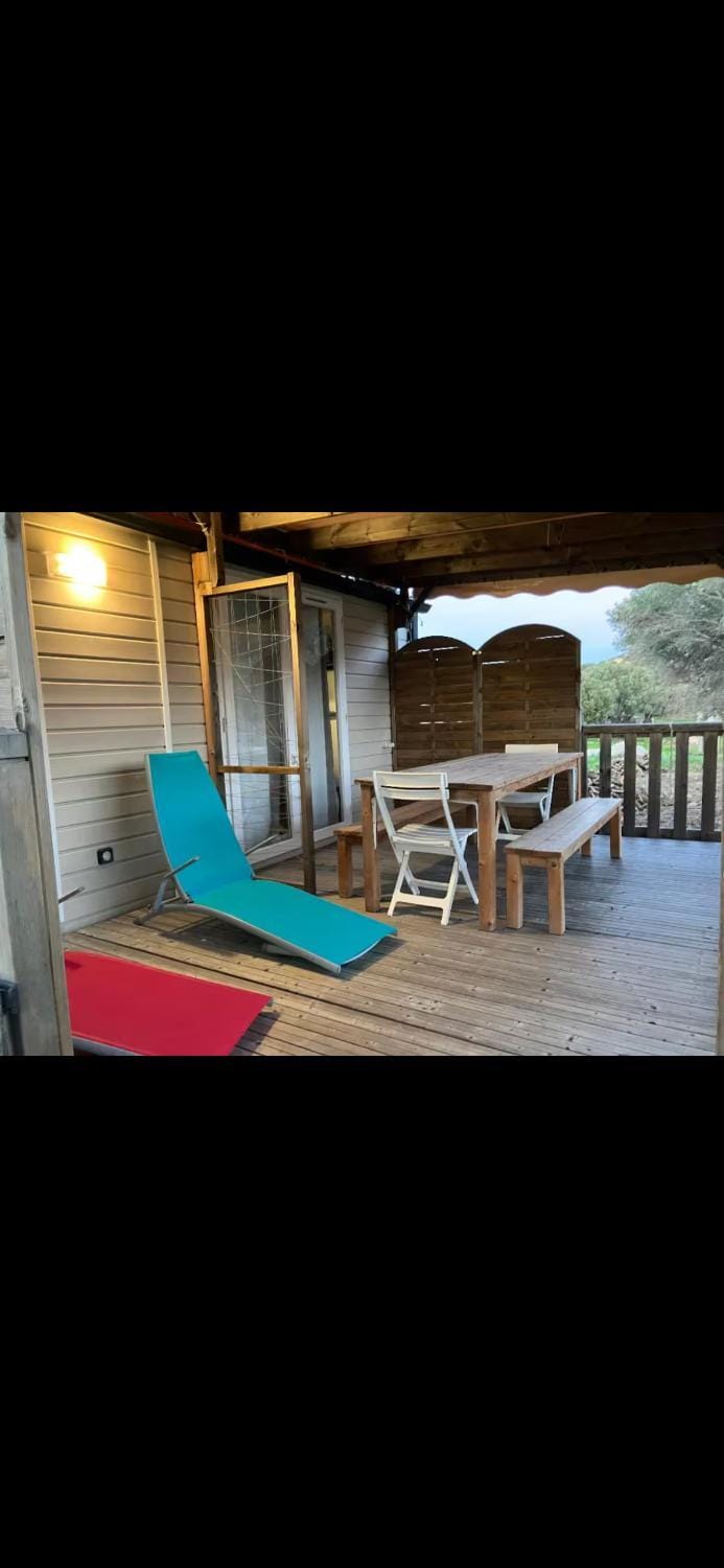 Mobile home pour 6 au Camping Monte Ortu in Lumio Apartment in Lumio