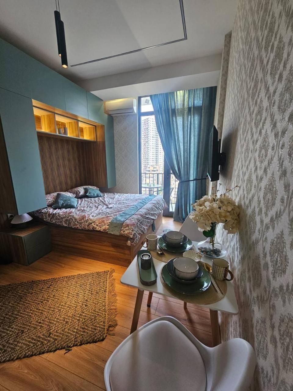 Avangard Brand-New Luxury Studio with River View Old Tbilisi Apartment in Tbilisi, Georgia