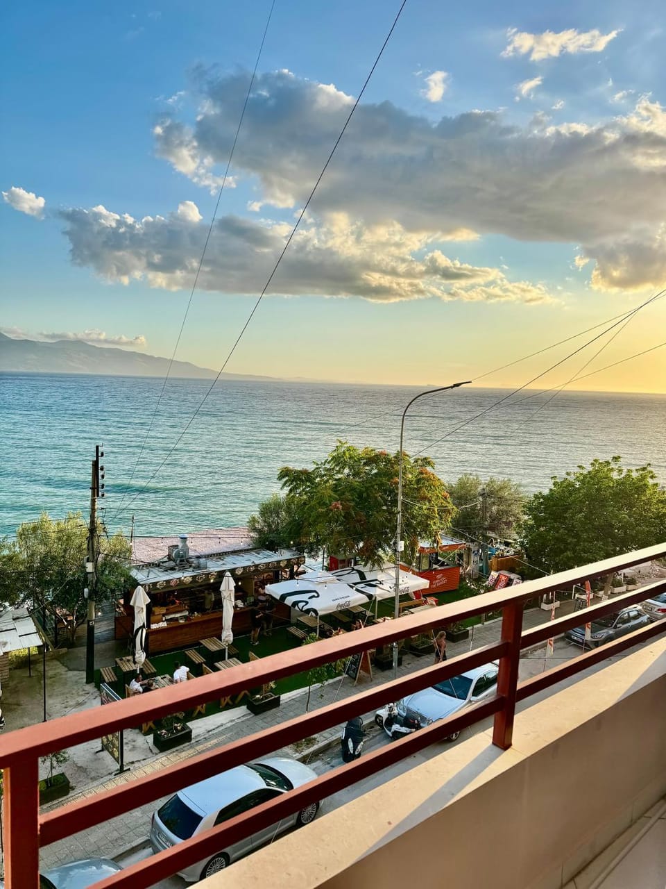 Sea view, Sunset