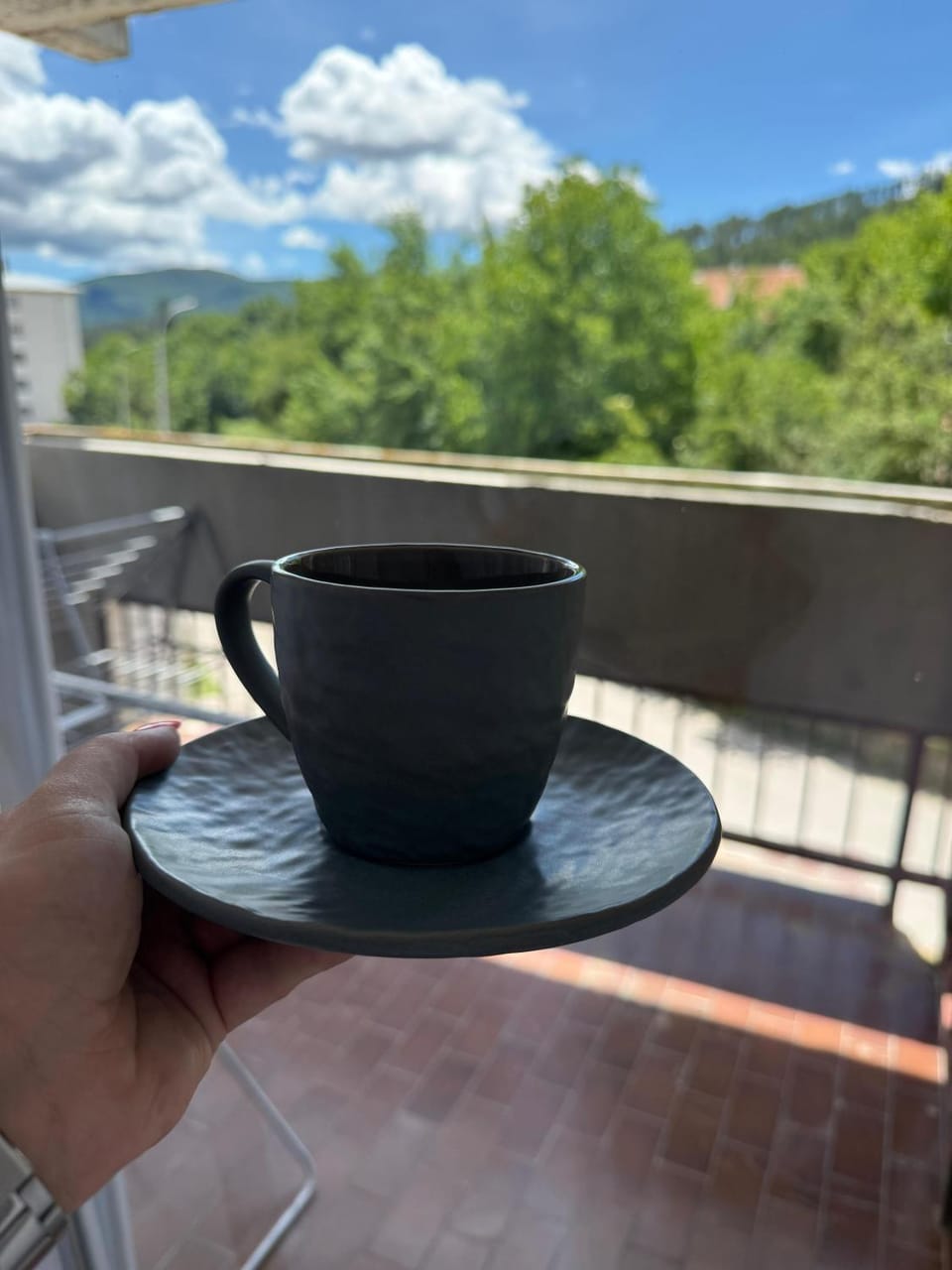 Coffee/tea facilities, View (from property/room), Balcony/Terrace