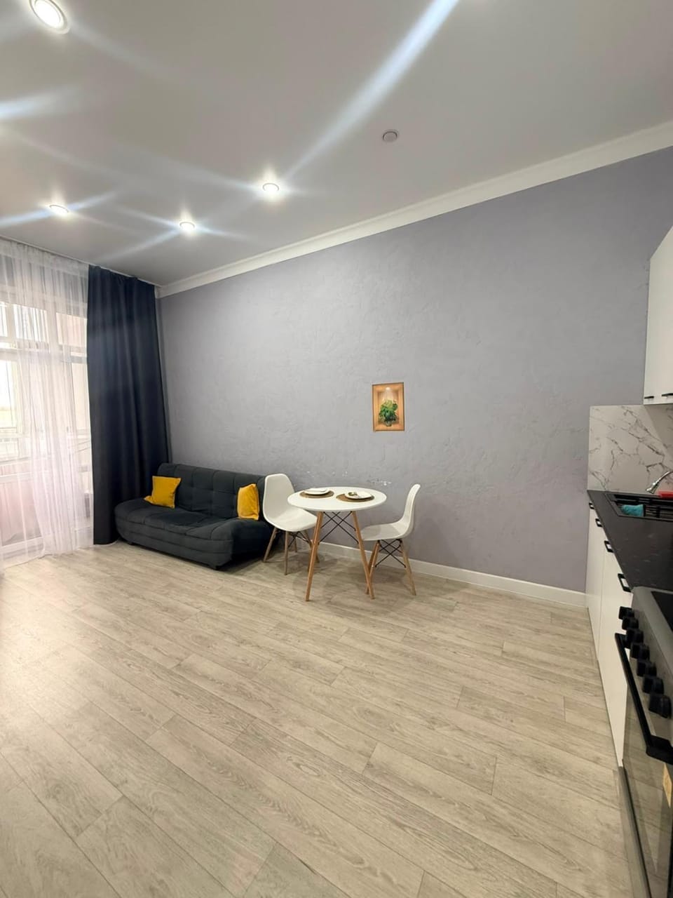 Living room, Seating area, Dining area, Communal kitchen