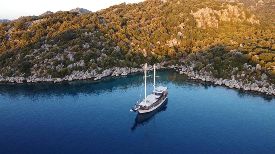 Yeşin Docked boat in Bodrum