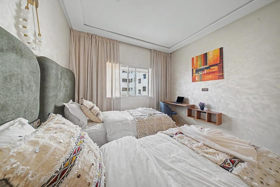 New Luxury Amazigh Style Apartment in Agadir Centre Seven Minutes Walk to the Beach Apartment in Agadir