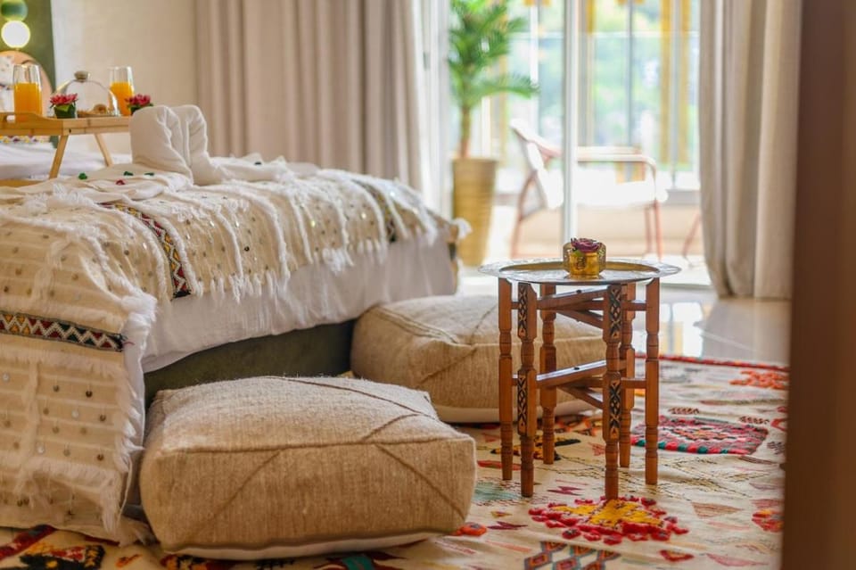 New Luxury Amazigh Style Apartment in Agadir Centre Seven Minutes Walk to the Beach Apartment in Agadir