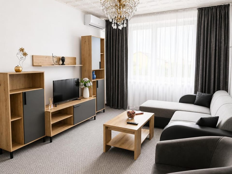 Communal lounge/ TV room, TV and multimedia, Living room, Seating area, air conditioner