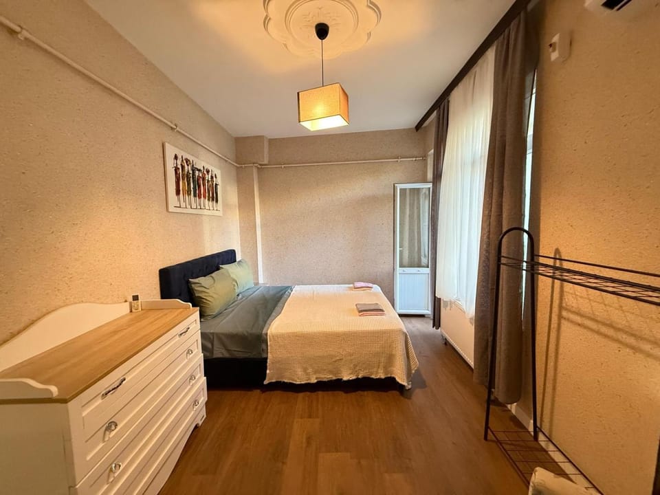 Bed, Photo of the whole room, Bedroom, towels, wardrobe