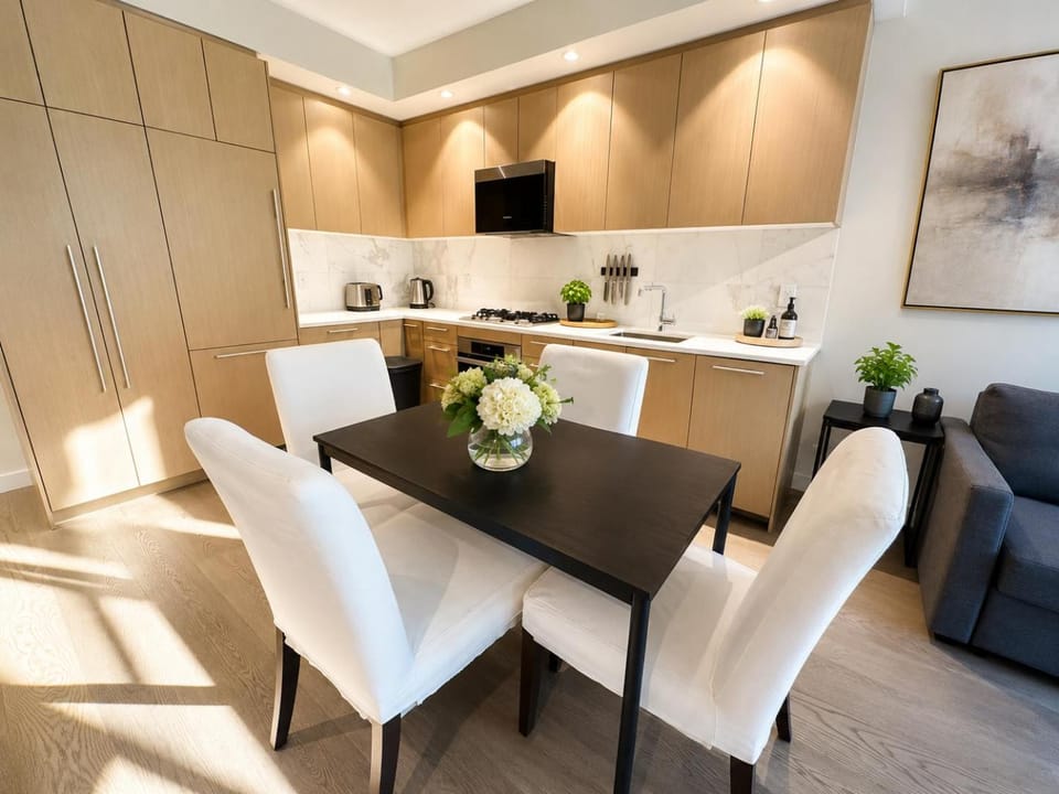 Stylish 1BR Near UBC Prime Wesbrook Village Stay Apartment in Richmond