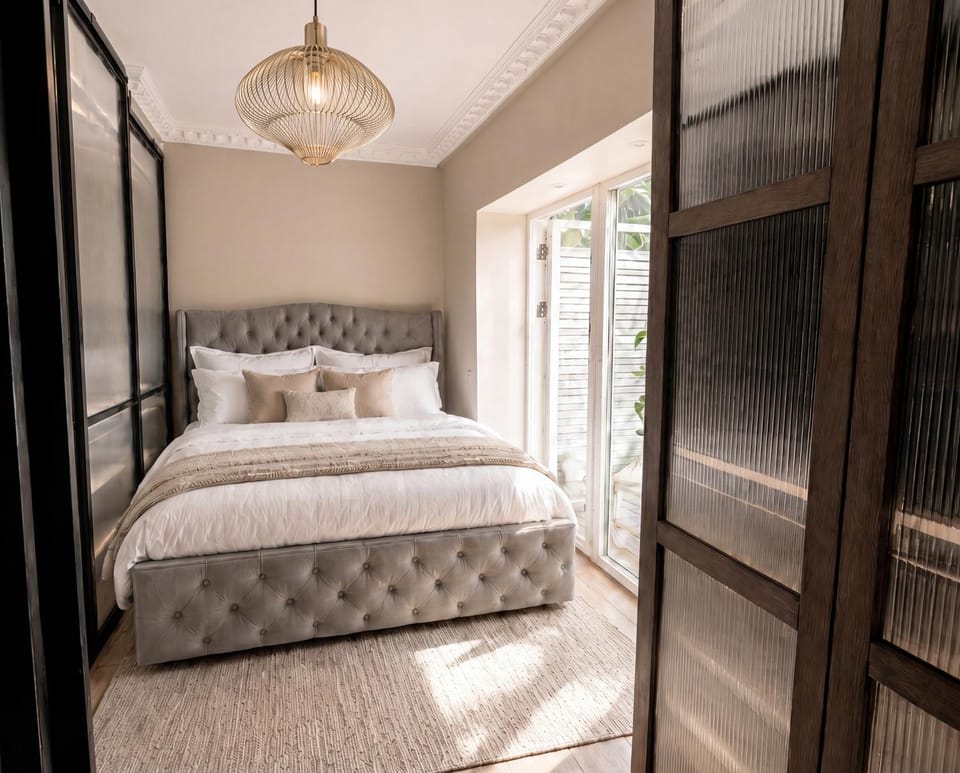 Bed, Bedroom, wardrobe