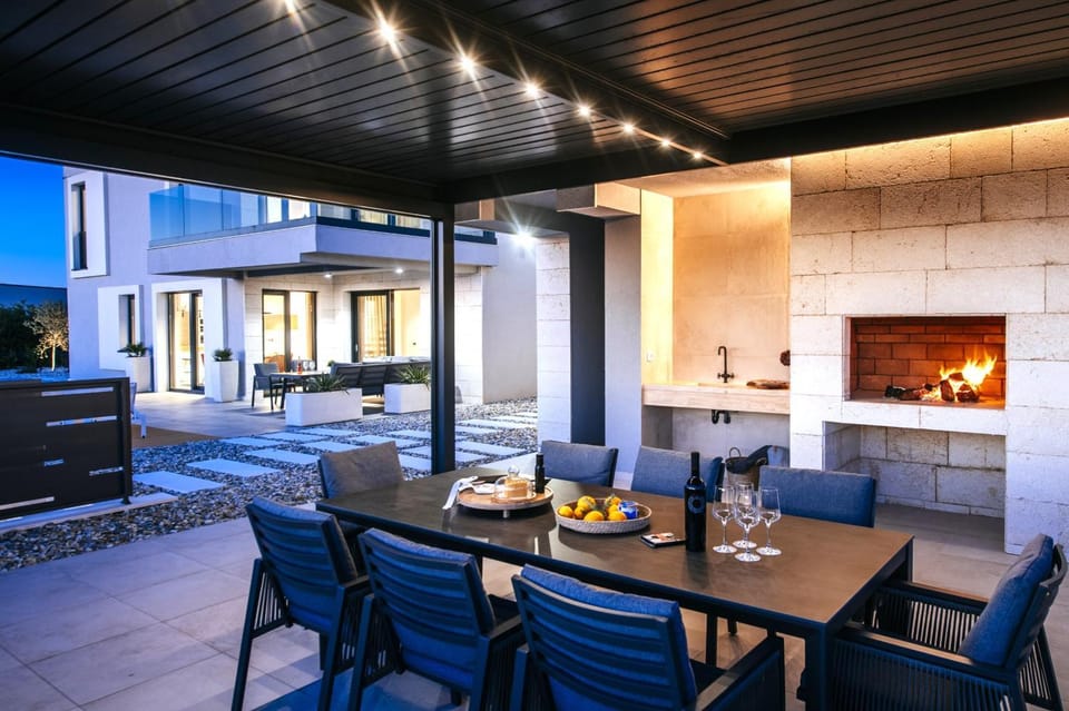 My Dalmatia - Luxury Villa AMore with private heated pool, sea view terrace and home gym House in Šibenik-Knin County, Croatia